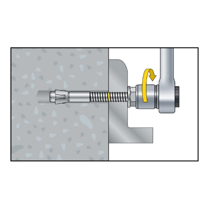 CELO Blitzanker BA plus 8-95/30, galvanisch verzinkt, Option 7