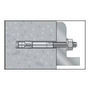 CELO Blitzanker BAZ 12-103/5, galvanisé, Option 1-2