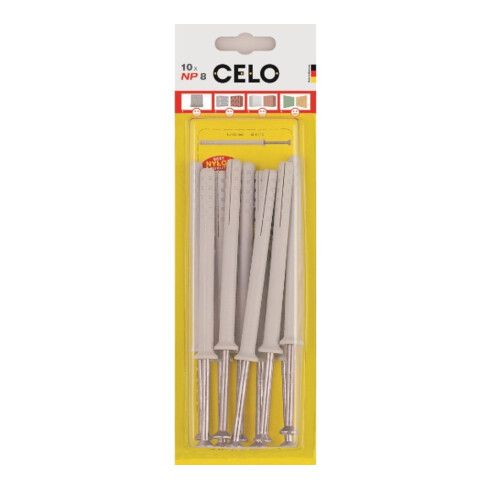 CELO Bouchon de l'ongle du blister NP 8-80
