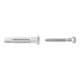 Ancrage multifonctionnel avec collier et vis MZK 8 WH CELO Blister
