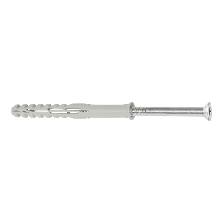 Celo Chevilles pour cadres multifonctionnelles MFR SB 8-60 TX, collerette fraisée, vis à tête fraisée, galv. zinguée, blister