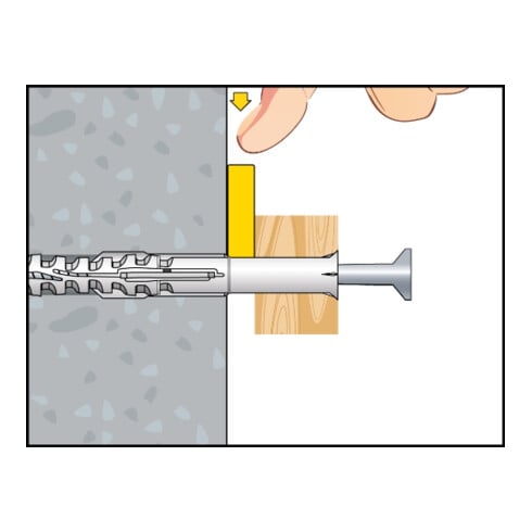 Celo Distanzplatte DP 5, gelb