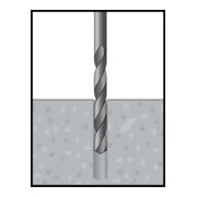 CELO doorsteekanker BAZ-H 12-258/168, gegalvaniseerd, met grote ring DIN 440, optie 1-5