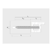 CELO Fensterschraube FBS Toss TX Durchmesser 7,5 mm-5