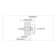 CELO gipsplaat plug plastic GKD-2