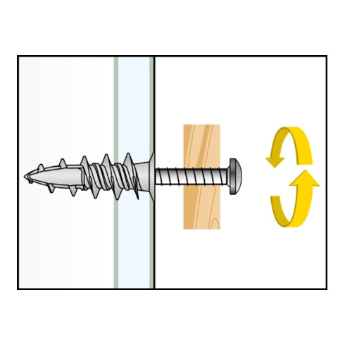 CELO gipsplaatplug zamak GKDZ