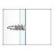 CELO gipsplaatplug zamak met schroef GKDZ PZ 4,5x35