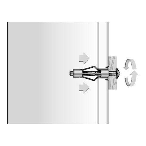 CELO Hohlraumdübel Metall HRM