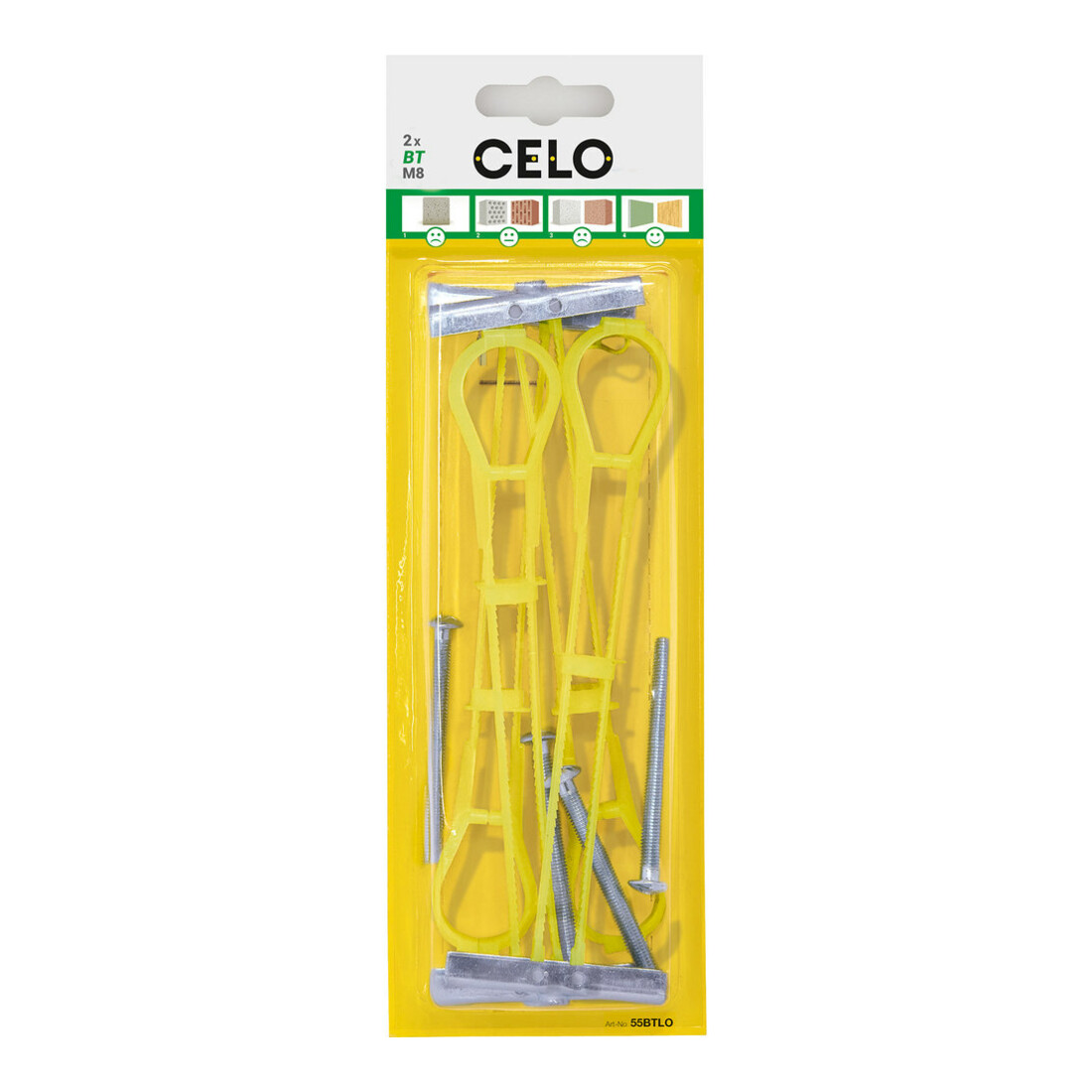 CELO Hohlraumdübel Universal Blister m.Schr. HRU M4 LO
