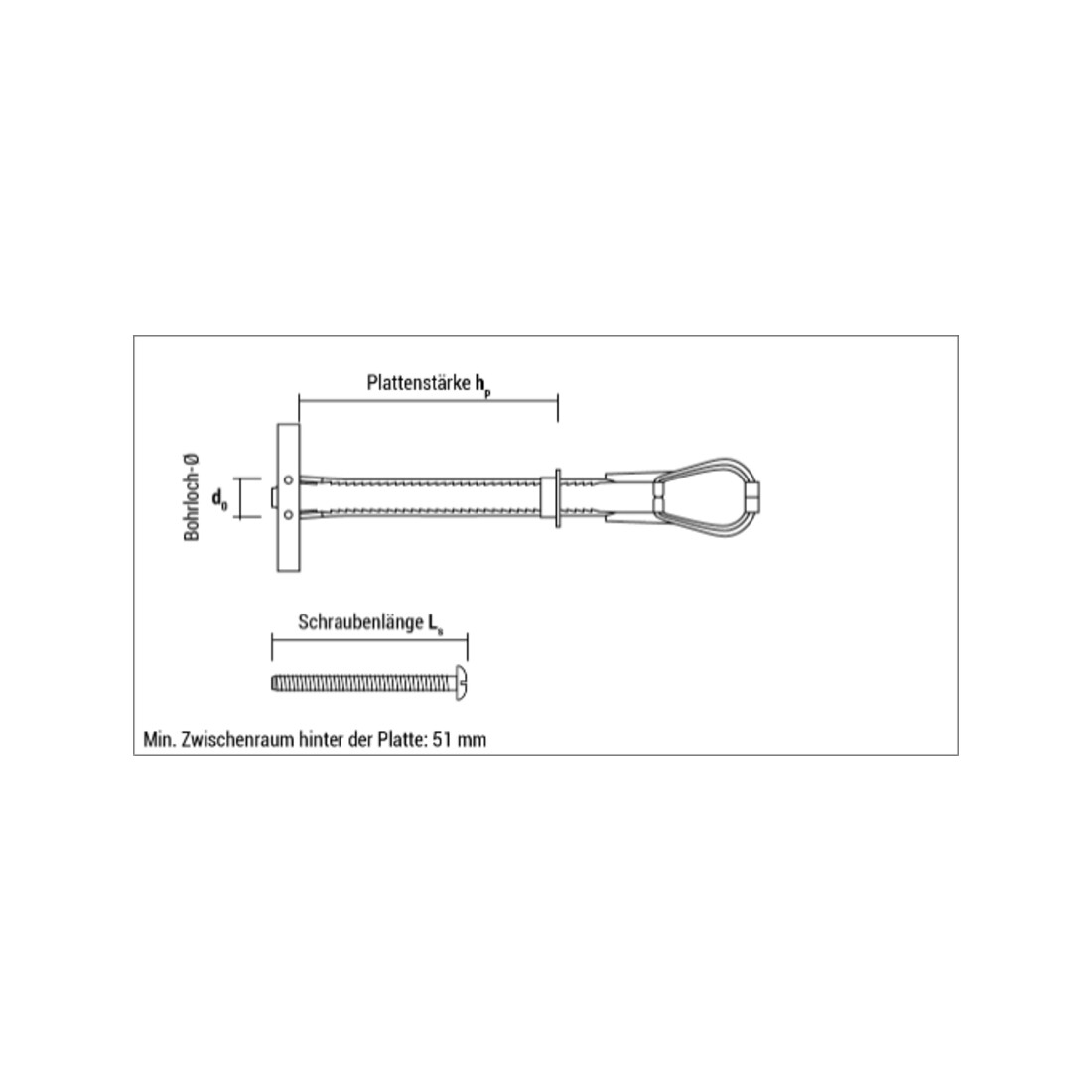 CELO Hohlraumdübel Universal BT plus M8