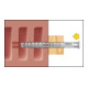 CELO holle blok frame anker HBR 10-200 zonder schroef