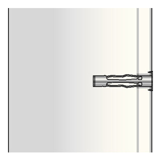 CELO hollewandplug metaal HRM
