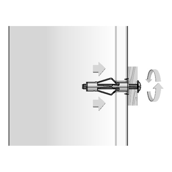 CELO hollewandplug metaal HRM