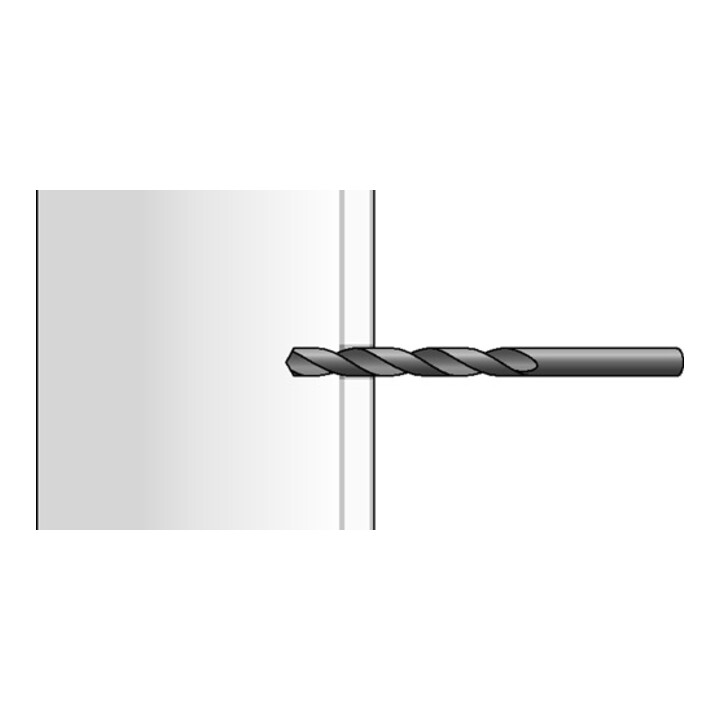 CELO hollewandplug metaal HRM