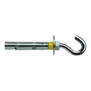 CELO Hülsenanker Dnbolt DG 10-60/ M8 mit Haken, galvanisch verzinkt