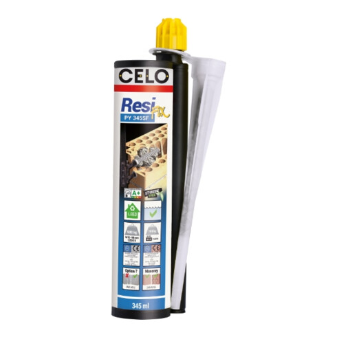 CELO Injektionsmörtel ResiFIX PY 345 SF, Polyester, in Allzweckbox