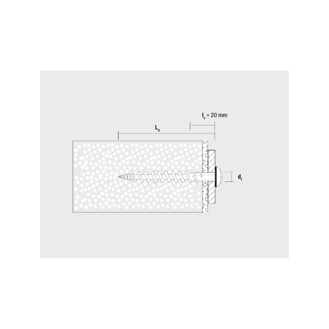 CELO Isolatieplaatschroef Anker IPS 80 Telegrey