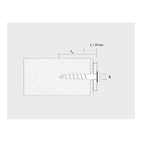 CELO Isolerende paneelschroefplug IPSD-H 55 Telegrey