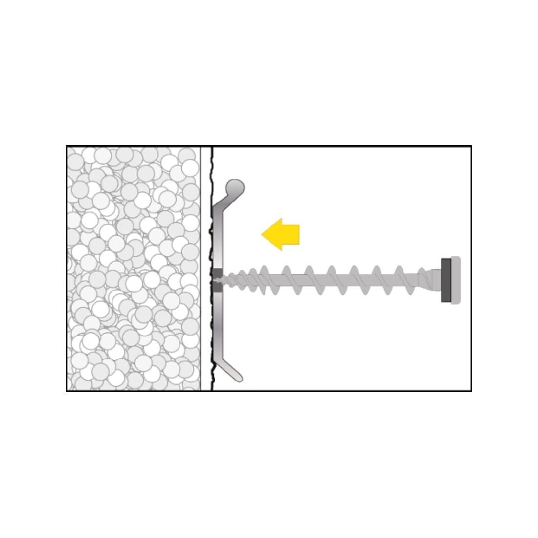 CELO Isolierplattenschraube IPS 80 Anthrazit