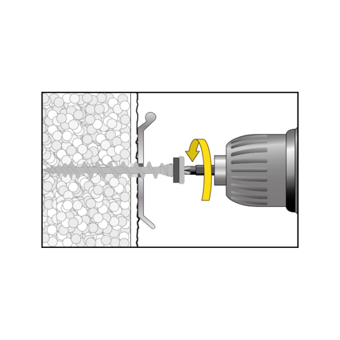 CELO Isolierplattenschraube IPS 80 Anthrazit