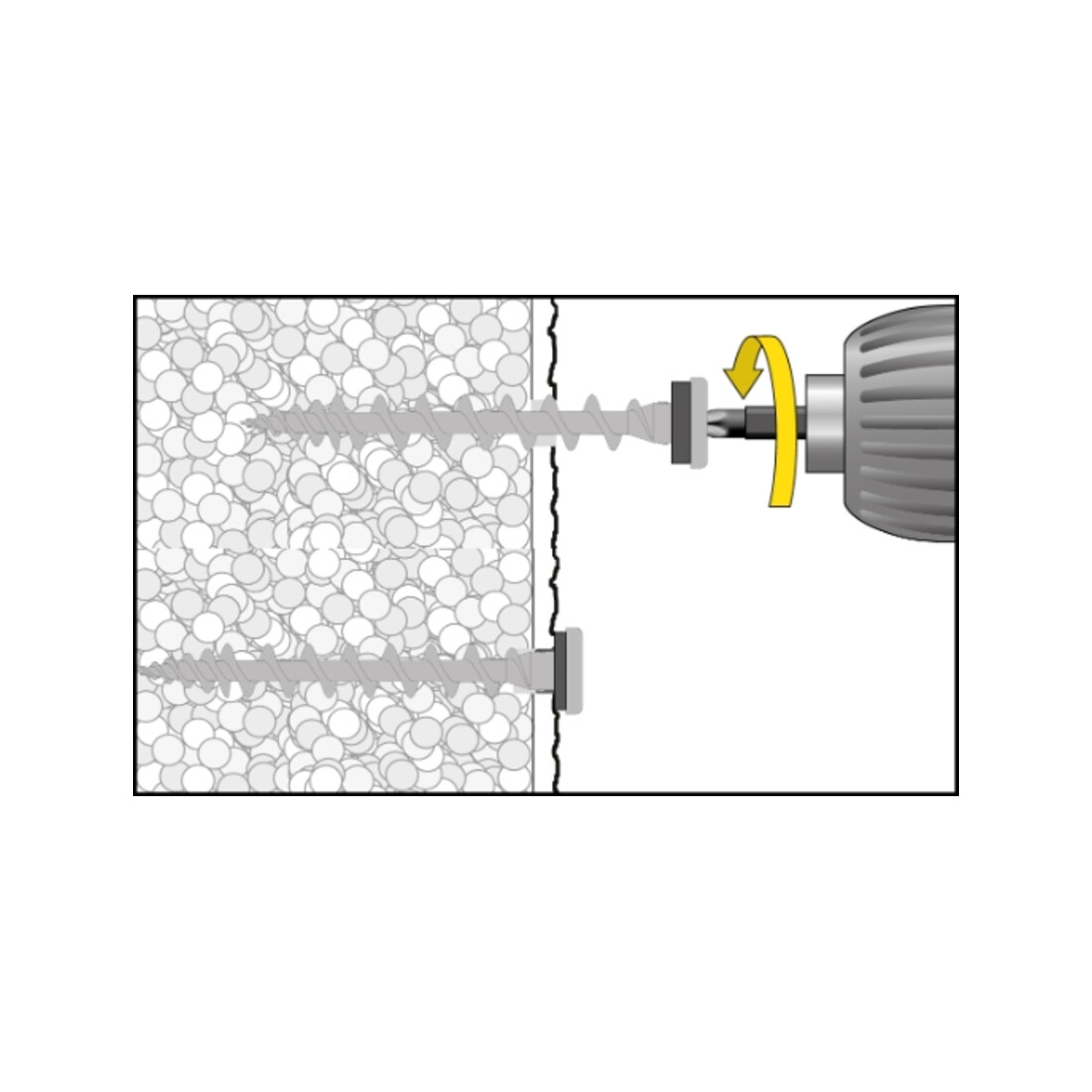 CELO Isolierplattenschraube IPS 80 Anthrazit
