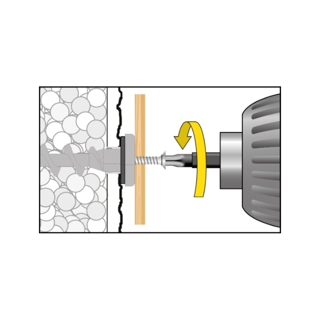 CELO Isolierplattenschraube IPS 80 Anthrazit