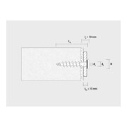 CELO Isolierplattenschraube IPS-H 55 Verkehrsschwarz 8 mm 55 mm-2
