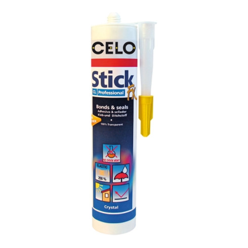 CELO Kleb- und Dichtstoff StickFX CL, transparent