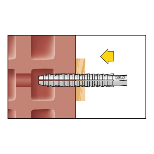 CELO Normaldübel FL Durchmesser 8 mm