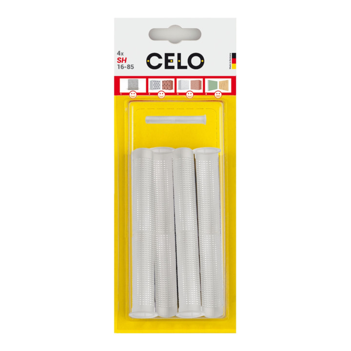 CELO Manchons de tamisage en plastique blister SH 20-85