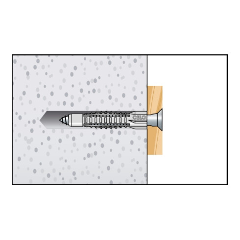 CELO Mehrzweckdübel mit Kragen MZK 6