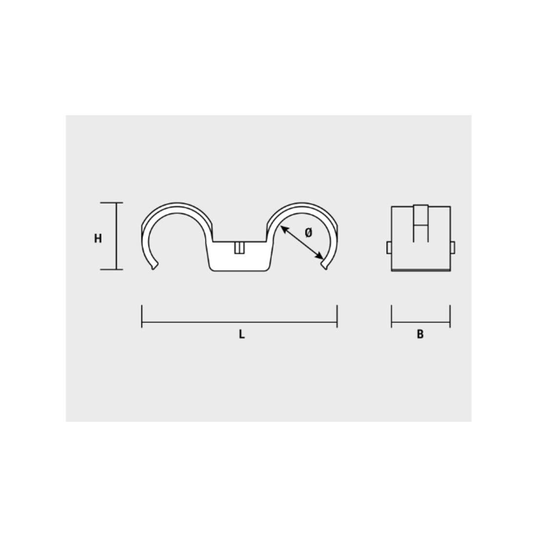 CELO Morsetto per tubi FP 16