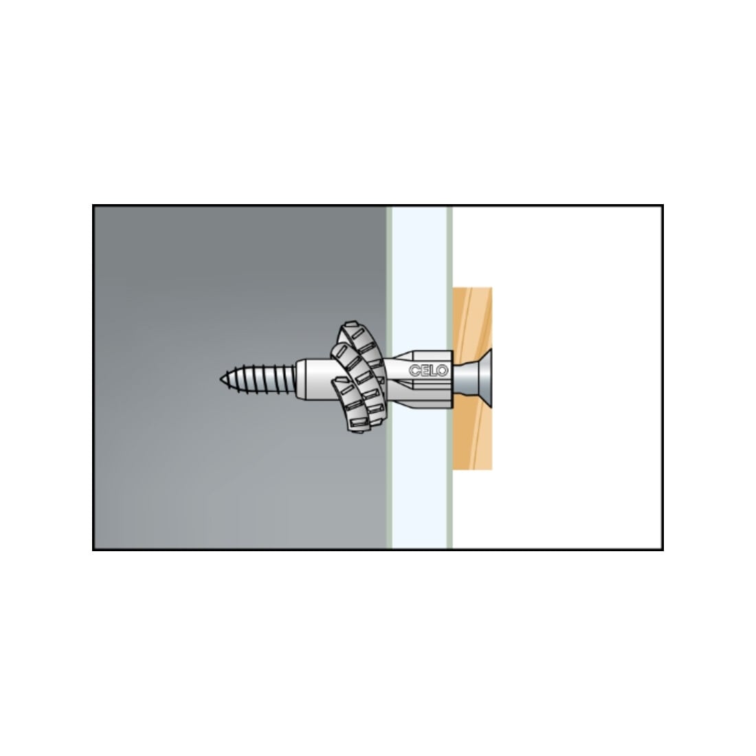 CELO multifunctionele plug met kraag MZK 12