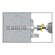Celo Multifunktionsrahmendübel MFR SB 10-180 SSKS, Senkbund, Sechskantschr. mit angepr. Scheibe, galv. verz.-5