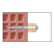 CELO Multifunktionsrahmendübel MFR SB 10 SSKS, Senkbund, Sechskantschr. mit angepr. Scheibe, galv. verz.-5