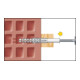 CELO Multifunktionsrahmendübel MFR SB 10-200 SSKS, Senkbund, Sechskantschr. mit angepr. Scheibe, galv. verz.