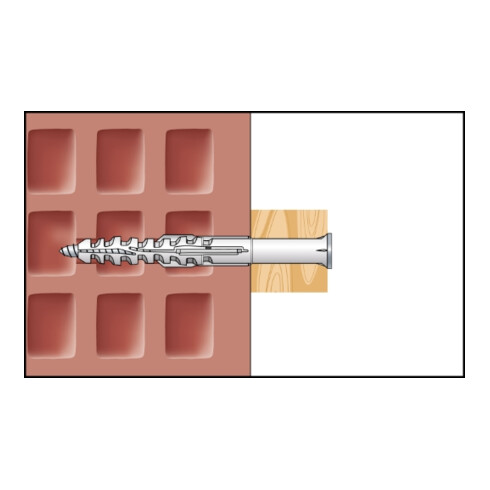 CELO Multifunktionsrahmendübel MFR SB 10-60 TX A4, Senkbund, Senkkopfschraube, nicht rostender Stahl A4