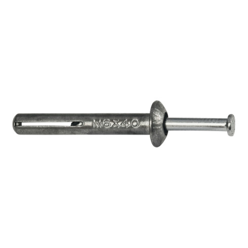 CELO Nageldübel NPZ 6x40 vormontiert, Zinkdruckguss
