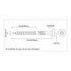 Celo Spanplattenschraube VELOX PZ 3,0x30, Vollgewinde, blau verz. D 3,5 mm L 12 mm-4