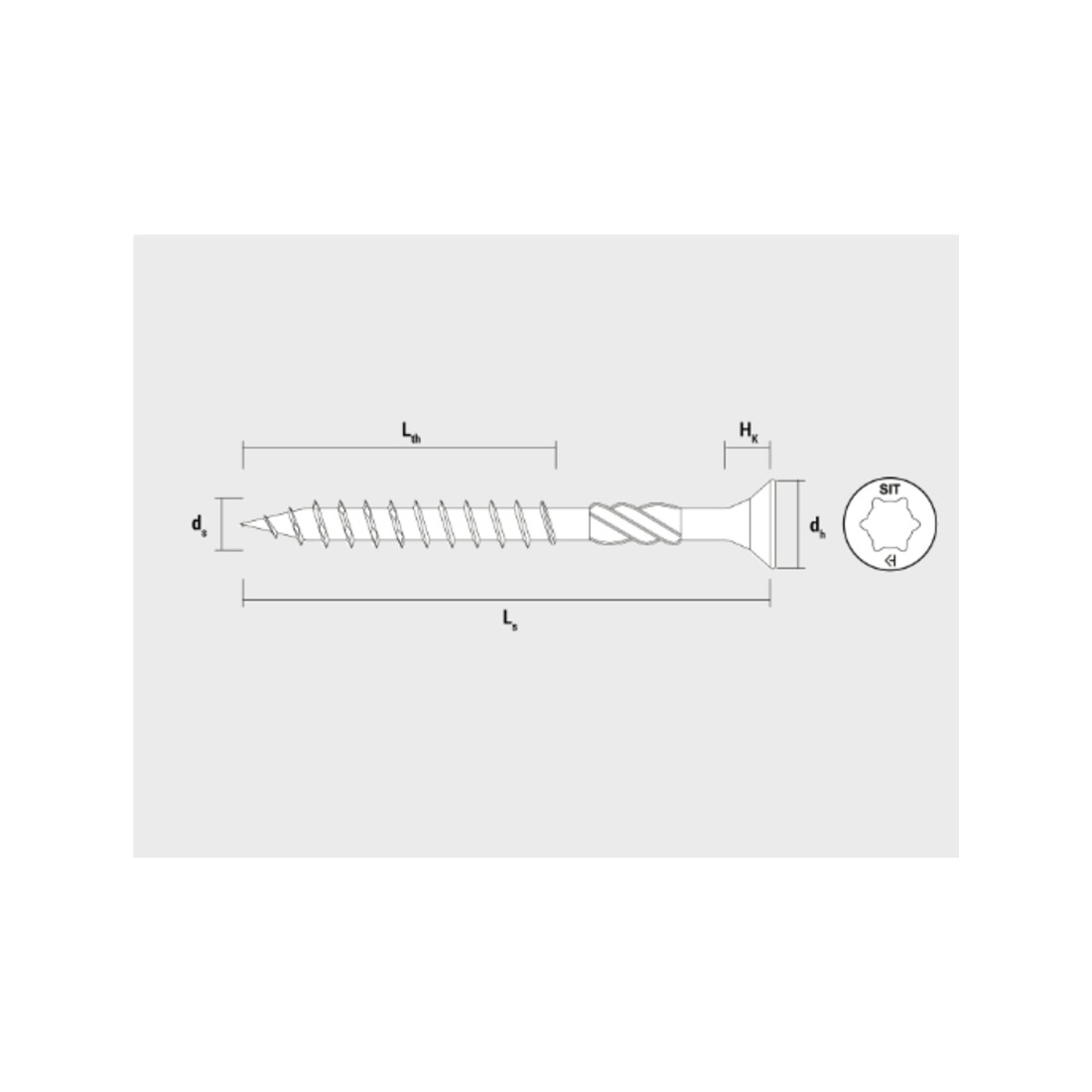 CELO Spanplattenschraube VELOX T
