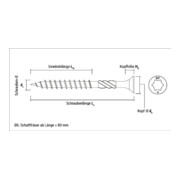 CELO Spanplattenschraube VELOX T-2