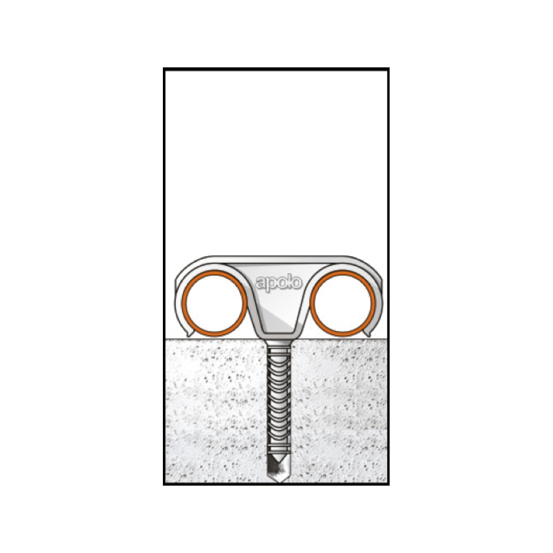CELO Steck-Clip Taclip doppelt FTD18