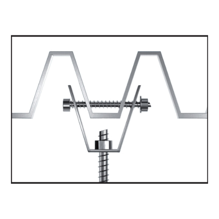 CELO Suspension pour tôle trapézoïdale TPZ 8F