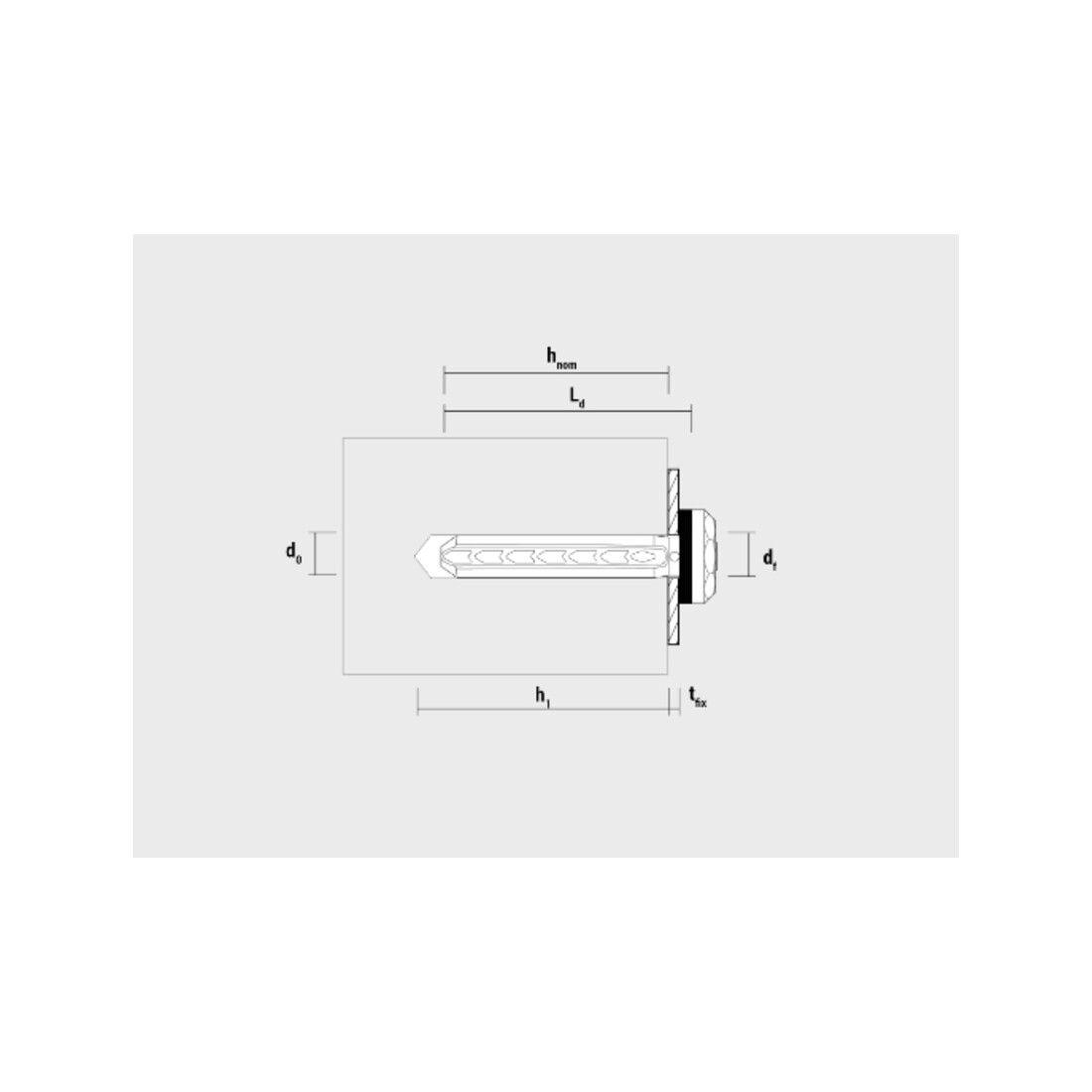 CELO Universal spreidnagel USN 40 Signal Wit 6 mm