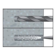 Celo Vis à béton BTS E 6-155 M6, filet mâle, ZnAl-5