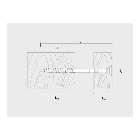 Vis de réglage JS 6 x 80, galvanisée 6 mm CELO