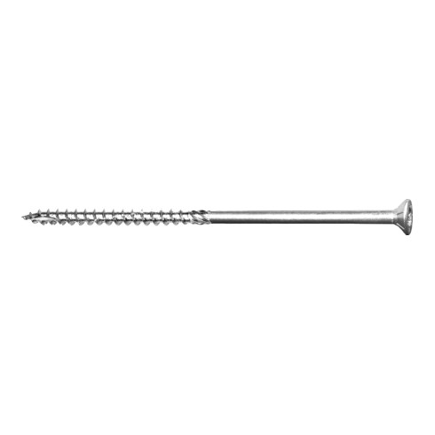 CELO Vis pour construction en bois BMax 8x160/80 tête fraisée, TX40, passe bleu.