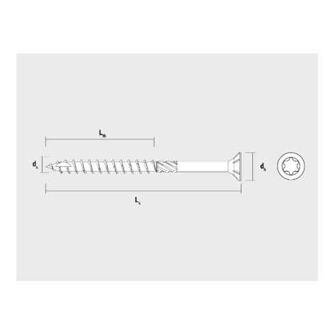 CELO Vis pour construction en bois BMax 8x160/80 tête fraisée, TX40, passe bleu.