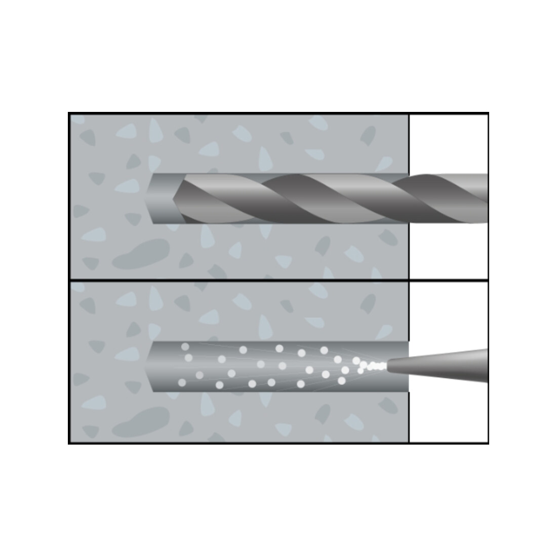 CELO Vite per calcestruzzo BTS 14-110/-, testa esagonale, ZnAl