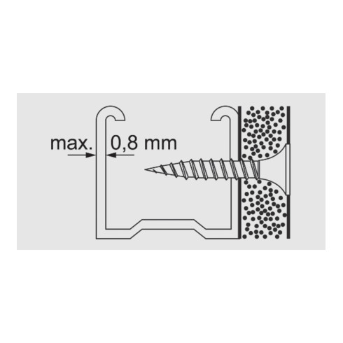 CELO Vite per cartongesso a filettatura fine SS